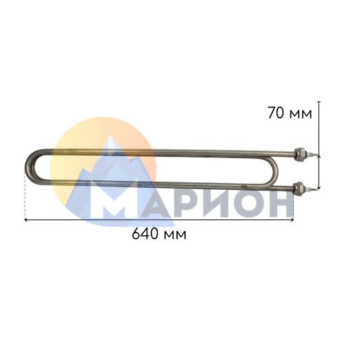 ТЭН для масла 250 А 13/2,15 Z 220 (G1/2; мо 70; Ф7)